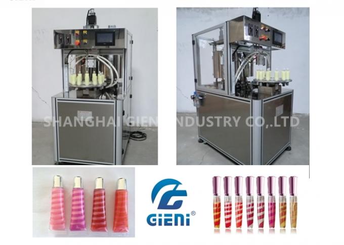 ถังบรรจุน้ำมันลิปกลอสสูงสุด 110 องศา Tempeerature