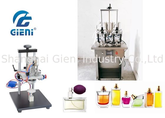 เครื่องผลิตยาทาเล็บกึ่งอัตโนมัติ 4 หัวฉีด 10-20bot / นาทีด้วย Crimper