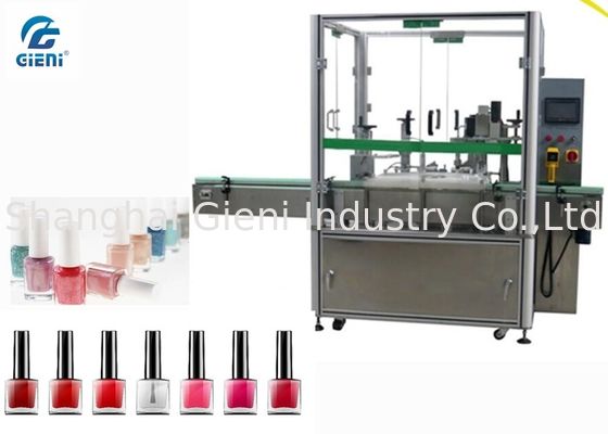 ความเร็วสูงเล็บโปแลนด์เติมและ Capping Machine 2 หัวสำหรับขนาดเล็ก Dose