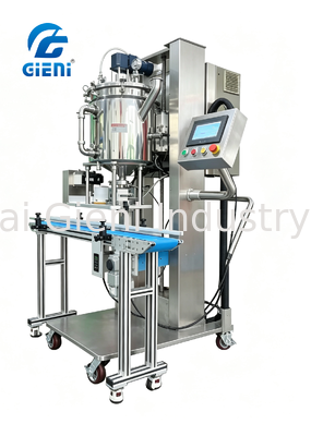 เครื่องเติมครีม CC Rotary Ergonomic พร้อมการทํางานไร้ฝุ่นและเสียงต่ํา (< 75dB) สําหรับการผลิตเครื่องสําอางที่ปลอดภัย