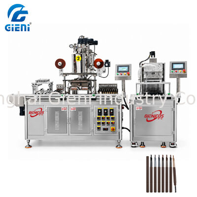 Air Blow Demolding Triangular Eyeliner Pencil Filling Machine  45-50 pcs/min