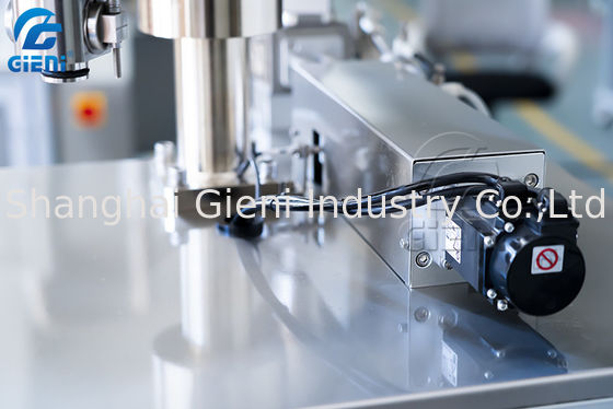 เครื่องบรรจุมาสคาร่าสแตนเลส 4KW หัวฉีดคู่