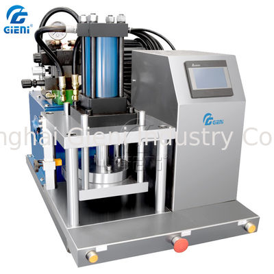 เครื่องอัดแป้งเครื่องสำอางชนิดไฮดรอลิกพร้อมหน้าจอสัมผัส