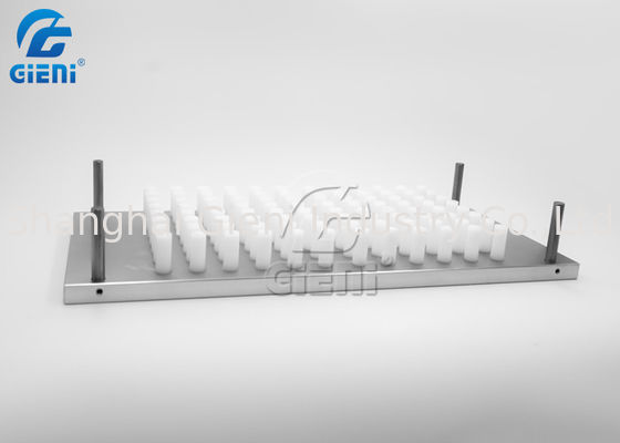 แม่พิมพ์ลิปสติกเครื่องสำอางอลูมิเนียมแบบแมนนวล DIY 96 ฟันผุ