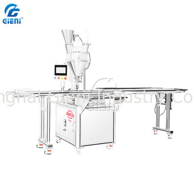 900pcs / H PLC Control เครื่องบรรจุผงแป้งเครื่องสำอางพร้อมถังบรรจุ 25 ลิตร