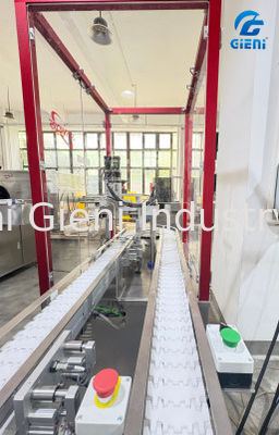 เครื่องเติมลิปสติ๊กครบซิลิโคนอัตโนมัติ พร้อมอุปกรณ์ระบายระยะสองระดับแยก