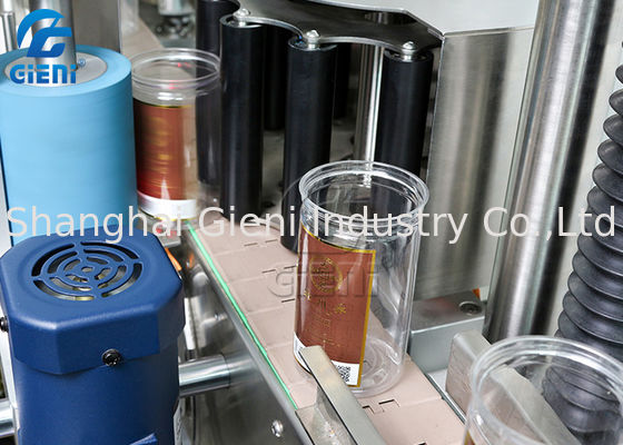 SS304 300pcs / Min Star Wheel เครื่องติดฉลากเครื่องสำอาง