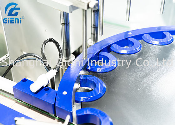 PLC เครื่องบรรจุขวดหยดเครื่องสำอางแบบหมุน