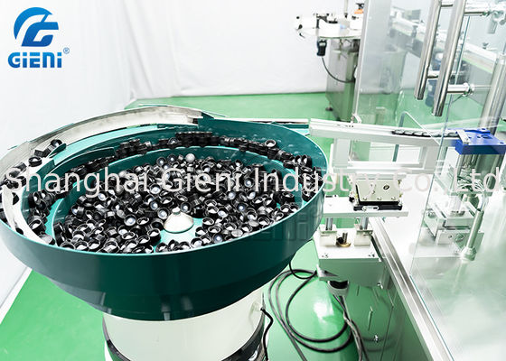 PLC เครื่องบรรจุขวดหยดเครื่องสำอางแบบหมุน