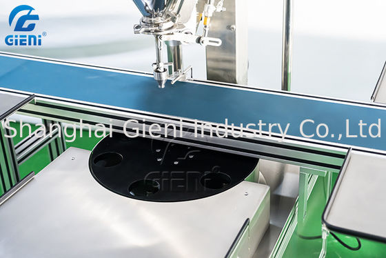 เครื่องบรรจุเครื่องสำอางถัง 15L พร้อมสว่านเปลี่ยนได้