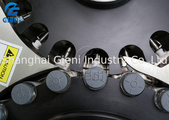 เครื่องติดฉลากขวดแนวตั้ง 600 ชิ้น / นาทีแบบโรตารี่