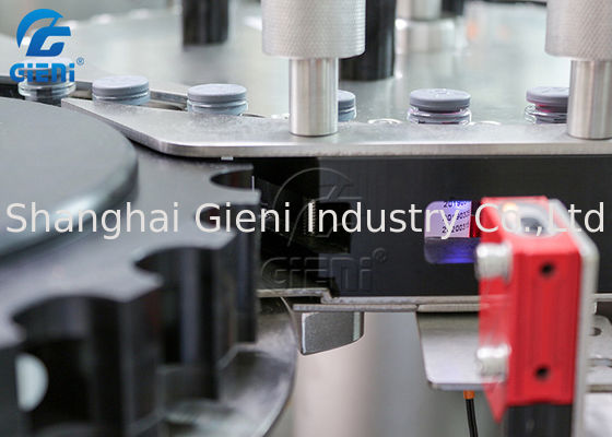 เครื่องติดฉลากขวดแนวตั้ง 600 ชิ้น / นาทีแบบโรตารี่