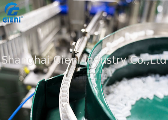 เครื่องบรรจุลิปกลอสเครื่องสำอาง 7KW 50 ชิ้น / นาทีชนิดโรตารี่