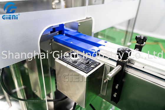 เครื่องบรรจุเครื่องสำอางมาสคาร่าชนิดโรตารี่ PLC Control 60 ชิ้น / นาที