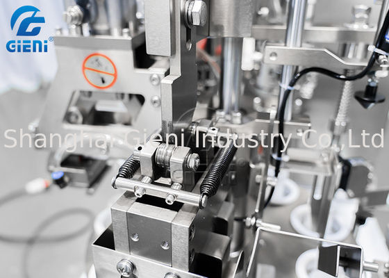 40ppm 250ml หลอดลิปกลอสบรรจุเครื่องปิดผนึก Servo Driven