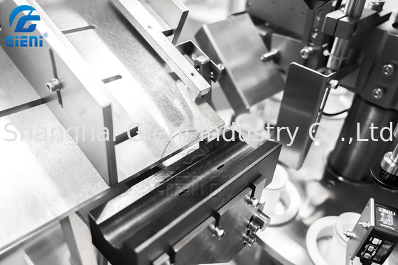 SUS316L 2400pcs / H เครื่องบรรจุหลอดเครื่องสำอางหมุนเวียนน้ำ