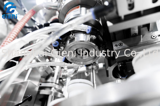 SUS316L 2400pcs / H เครื่องบรรจุหลอดเครื่องสำอางหมุนเวียนน้ำ