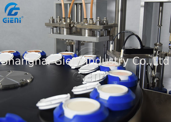 เครื่องบรรจุเครื่องสำอางโรตารี่ 20 มล. สำหรับครีมรองพื้น BB 30 ชิ้น / นาที