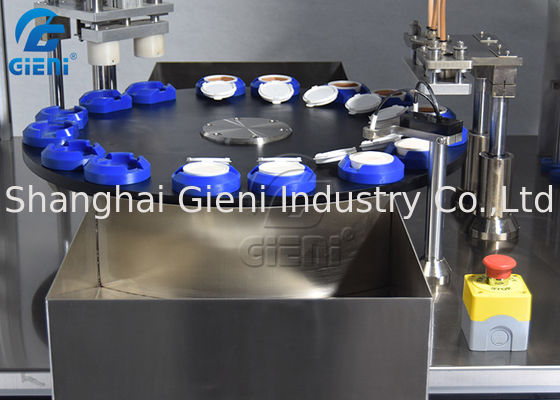 เครื่องบรรจุเครื่องสำอางโรตารี่ 20 มล. สำหรับครีมรองพื้น BB 30 ชิ้น / นาที