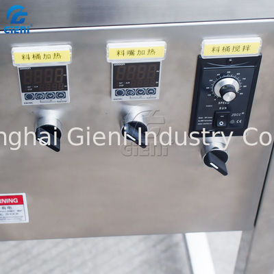 SUS316L Hand Pour Lip Balm Filling Machine พร้อมถังผสมความร้อน 20L