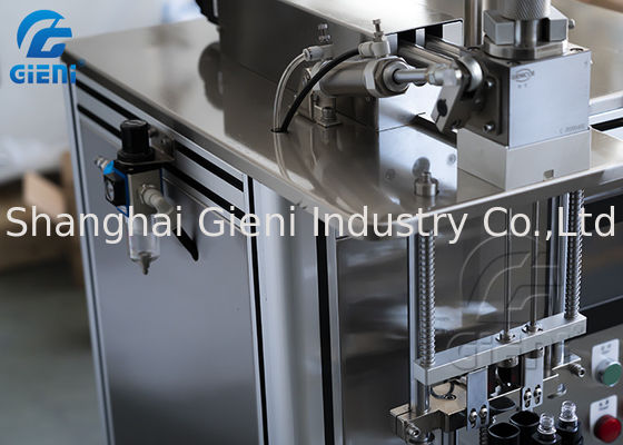 เครื่องบรรจุมาสคาร่าแบบหัวฉีดคู่แนวตั้งกึ่งอัตโนมัติ