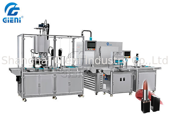 เครื่องฉีดขึ้นรูปลิปสติกซิลิโคนตัวเดียว 5 หัว