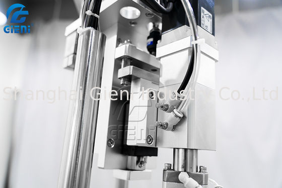 1-100ML หัวฉีดเดี่ยวชนิดโรตารี่มาสคาร่าเครื่องบรรจุ 30PCS / M พร้อม 2 Tanks