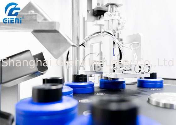 เครื่องบรรจุเครื่องสำอาง 1-10ML 1 หัวฉีดโรตารี่ 35 ชิ้น / นาทีเครื่องซีลหลอดเครื่องสำอาง