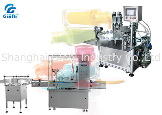 อัตโนมัติ / กึ่งอัตโนมัติ Nail Polish Filling Machine, Nail Gel Polish Filler