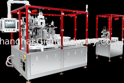 ราคาดี สายการผลิตการเติมลิปสติ๊กที่ชันสําหรับการเติมลิปสติ๊กที่เรียบและแม่นยํา ความดันอากาศ 0.4-0.7Mpa ออนไลน์