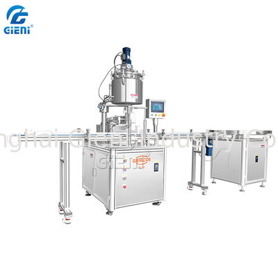 ราคาดี 45 ชิ้น / นาที 100 มล. คอนซีลเลอร์ครีมเครื่องบรรจุเครื่องสำอางพร้อมหัวฉีดยก ออนไลน์