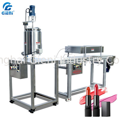 ราคาดี SUS316L Hand Pour Lip Balm Filling Machine พร้อมถังผสมความร้อน 20L ออนไลน์